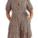 Petal BODEN  paisley tiered shirt dress 8L Photo 0