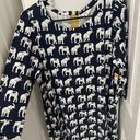 Crown & Ivy  elephant navy dress Photo 0