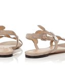 Charlotte Olympia NIB  Semi-precious rhinestone suede flat Sandal 35.5 US 5.5 Photo 3