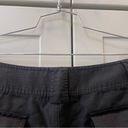 Juicy Couture Y2K Black Cargo Cropped Juicy Coture Linen Boho Casual Retro Pants Capris Small Photo 3