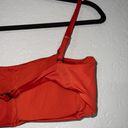 ANDIE NWT  Chili Pepper Red Bora Bora Strapless Swimsuit Top Size Large Photo 3