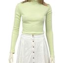 n:philanthropy  Brooke Turtleneck Bodysuit in Chartreuse Evening Blue size S NWT Photo 0