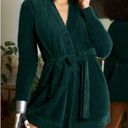 Savage X Fenty Fluff It Up Fuzzy Shortie Robe Green Medium Large Photo 0