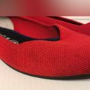 Rothy's Rothy’s red round toe flat shoes women size 8.5 W Photo 10