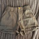 Full Tilt Tan Cargo Shorts with Brown Stitching Photo 2