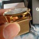 GUESS gold tone analog watch MESH BAND ADJUSTABLE BRACELET  Photo 1