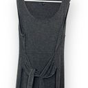 Torrid CHARCOAL GREY JERSEY TIE FRONT SHIFT DRESS Photo 5