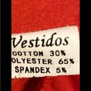 Vestidos NWOT  Red Cropped Peplum Tank Top Fashion Top size M Photo 2