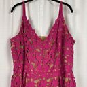 City Chic  Shocking Pink So Fancy Crochet Lace Dress Sz.XL(22) NWT Photo 3