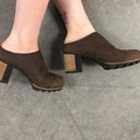 Sorel  Brown Addington Mules Slip On Clogs Photo 1