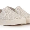 Sam Edelman SAME EDELMAN Erie White Woven Slip On Sneakers Rubber Sole Women’s 10.5 Photo 0