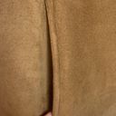 LL Bean women's large vest faux suede and Sherpa lined gorp tan camel Photo 6