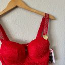 Juicy Couture  Red Sexy Lace Full Body suit Lingerie New Photo 4