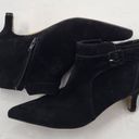 Bella Vita  Bindi Ankle Booties Boots Womens 8WW Black Suede Leather Shoes Photo 1