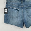 joe's jeans Joe’s High Rise Vintage Cutoff Denim Blue Jean Shorts in Brienne Size 30 NWT Photo 8