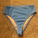 Shade & Shore  Blue Bikini Bottoms  Photo 0