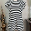 MM.LaFleur MM Lafluer The Alina T-Shirt Black And White Striped Pima Cotton Tank Top Medium Photo 1