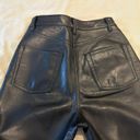 Aritzia Wilfred Faux Leather Black Pants Great Condition For A Night Out Photo 6