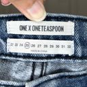 One Teaspoon RELAX FIT LOW RISE BANDITS SHORTS SIZE 25 Photo 6