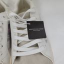 American Eagle  Outfitters Womens 8 White & Plaid Sneaker Shoes Photo 6