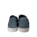 Isaac Mizrahi  SOHO Blue Suede Lace-up Sneakers Size 9 Photo 4