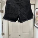 Good American Black High Waisted Shorts Photo 1