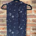 Wilfred  Aritzia Black White Splatter Print Sabina Mini Sleeveless Dress Size XS Photo 5