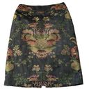 CAbi  Straight & Pencil Skirts black embroidered Asian women's size 6 Photo 0