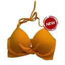 Shade & Shore 10H-16  Women Size 34D Yellow Mustard Underwired Bikini Top NWT Photo 1