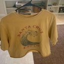 Blue 84 Santa Cruz Surf Life Yellow T Shirt Photo 4