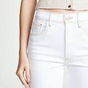 3x1 Anthropologie  Joni White Stitched High Rise Straight Leg Jeans Size 26 Photo 2