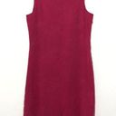 Tommy Bahama Silk Midi Red Sleeveless Crewneck Sheath Dress Modest Classic sz 10 Photo 0