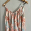 Buckle The  Fanco abstract mint & coral boho beach crinkle maxi dress Photo 6