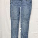 No Bo  Soft Mid Rise Skinny Junior's Size 1 Blue Stretch Jeans BGD-C Photo 6