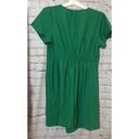 Isabel Maternity  Short Sleeve Woven Maternity Dress - Green Women’s M NWOT Photo 4