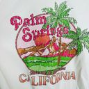 Show Me Your Mumu  crewneck Sweatshirt Palm Springs Graphic white pink tropical Photo 4