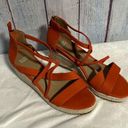 Eileen Fisher NWOT Eileen Fischer Wanda Strappy Leather Wedge Sandal Photo 1