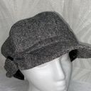 Nine West Gray Cadet Lieutenant Newsboy Hipster Slouchy Hat Photo 2