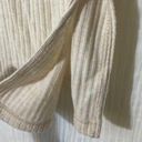 Poof  Ribbed Lace Up Tank Top Beige Small Photo 5