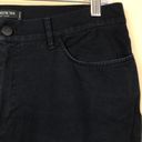 Lafayette 148  New York Women’s Black Straight Leg Minimalist Denim Jeans Photo 4