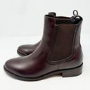 Krass&co NEW Thursday Boot . Duchess Leather Chelsea Flat Slip On Ankle Boot Brown US 9 Photo 8