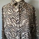 Westbound Zebra Printed Blouse Photo 1