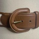 Lands'End  Size 38 Full Grain Brown Tan Leather Belt Photo 0