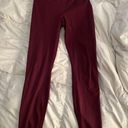 Yogalicious Maroon Leggings Photo 2