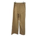 Loft  Womens Size Small Pants Wide Leg Trousers Tan High Rise Pleated Front NWT Photo 1