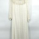 Zimmermann Zimmerman Ivory Lace Swiss Dot Long Sleeve Midi Dress Photo 0