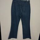 Reformation MacGraw Flare Jeans in Mesa Stripe Raw Hem Size 30 Photo 6