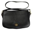 Coach Vintage  9790 City Bag Black Leather Turnlock Crossbody Purse Bag Photo 0