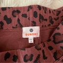 Sundry  Leopard Print Cuff Joggers Sweatpants Bottoms Pigment Spice 2 8 10 M Photo 8