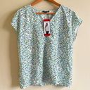 Hilary Radley NEW  Womens Ladies‎ Top Blouse V-Neck Shirt Size M Sheer Photo 0